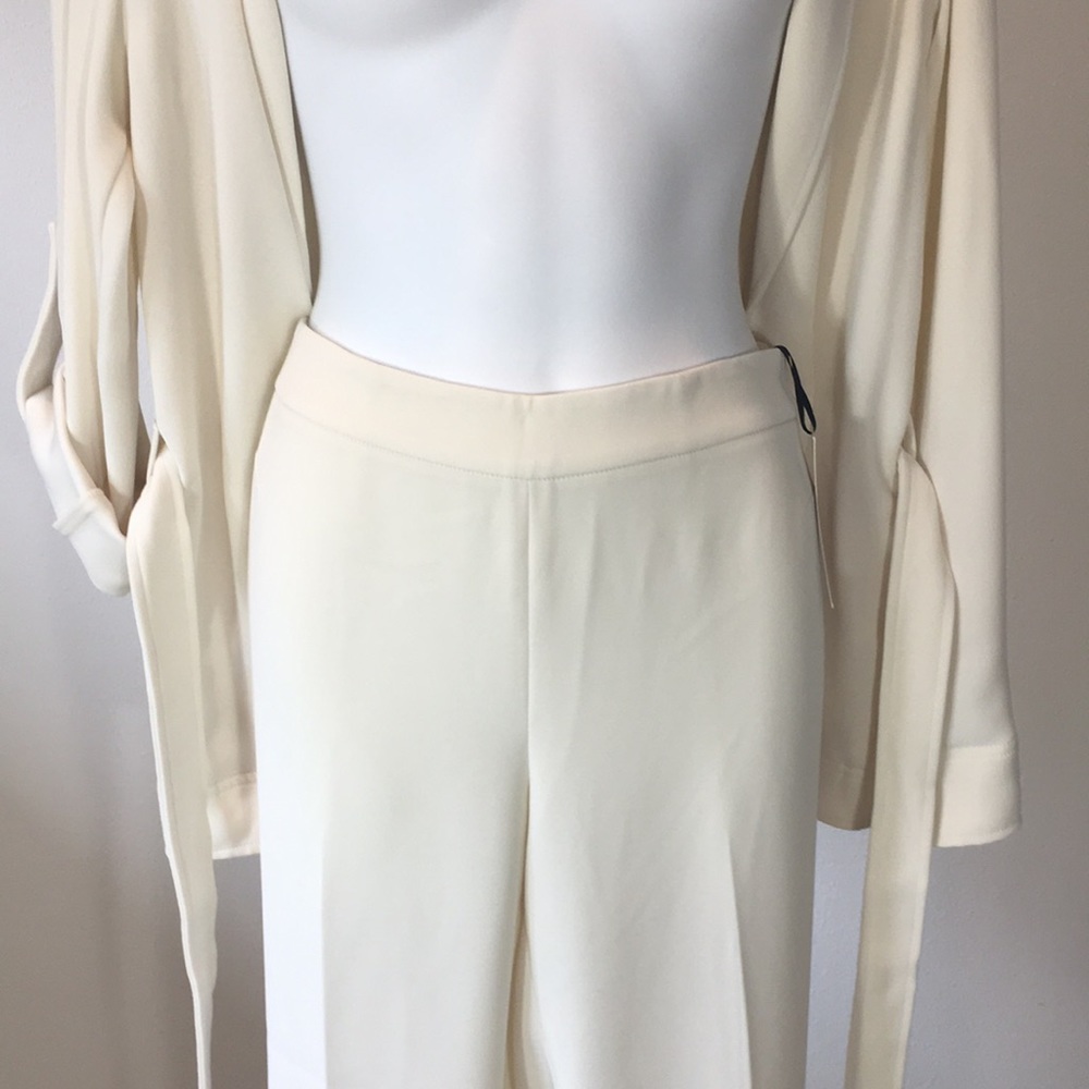 NWT, W by Worth Chic Safari Pant Suit - Picture 9 of 15